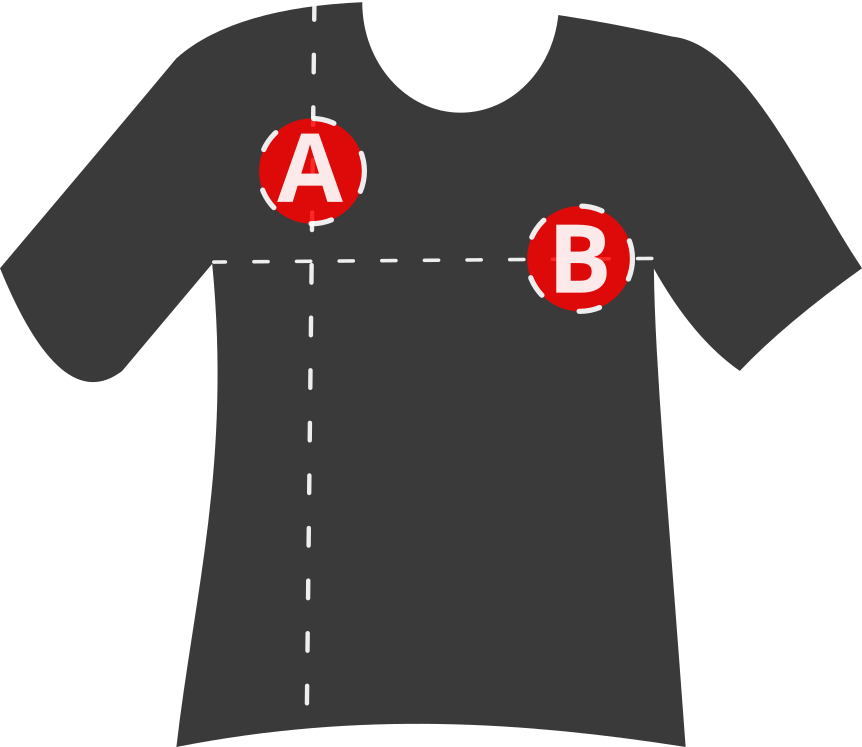 Come misurare lunghezza e larghezza di una T-shirt