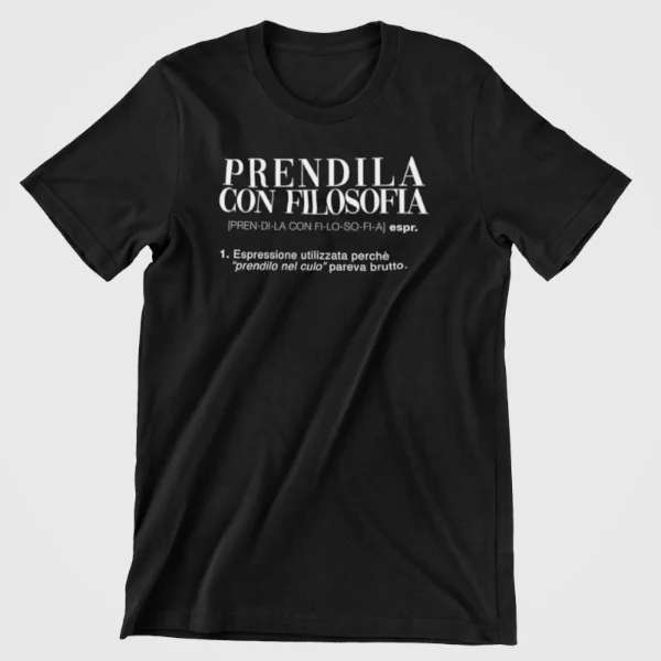 maglietta-nera-prendila-con-filosofia
