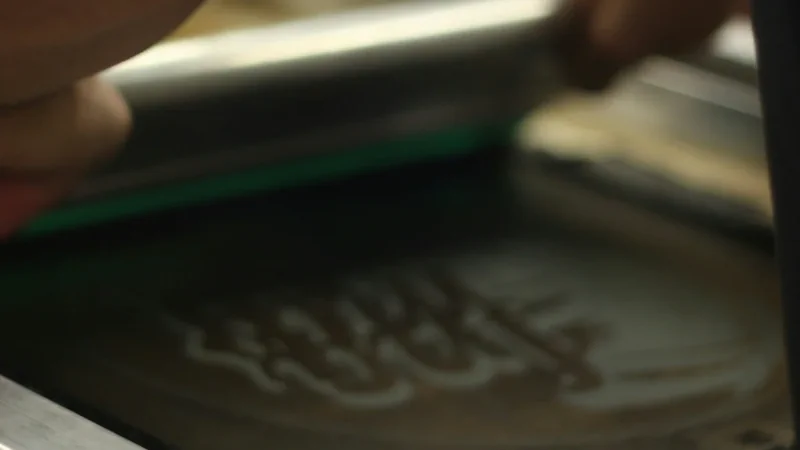 maglietta personalizzata processo di stampa serigrafica Idea.lab