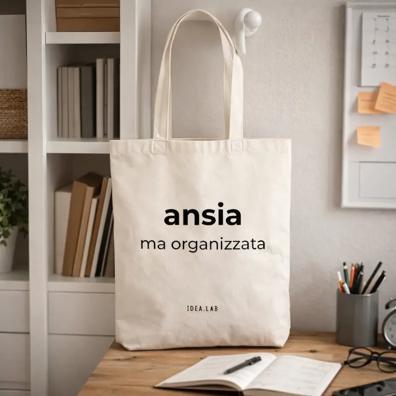 shopper ansia ma organizzata personalizzata idealab appena su libreria